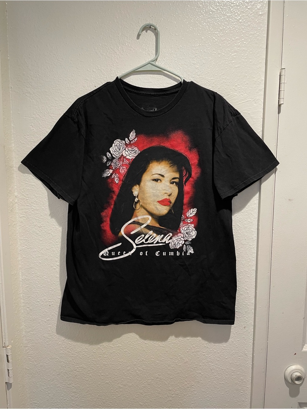🌹SELENA Quintanilla Queen Of Cumbia Oversized Tee M/L🖤